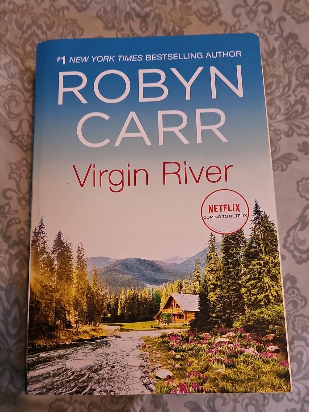 Virgin River by - Blue Cover